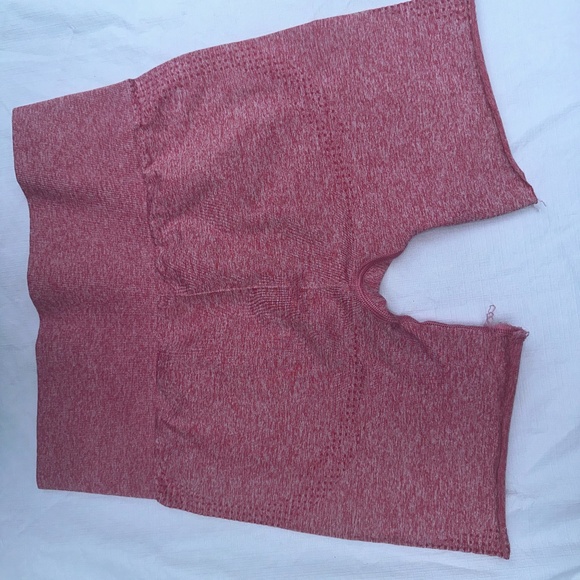Gymshark Pink Shorts ~ Cut off from Leggings. - Picture 4 of 4